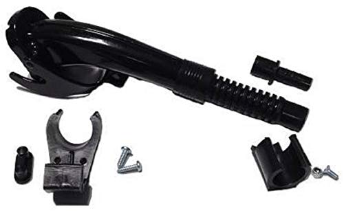 Arnold 6011-X1-2003 - Tubo vertidor para bidones de metal (longitud corta), color negro Arnold 6011-X1-2003 - Tubo vertidor para bidones de metal (longitud corta), color negro