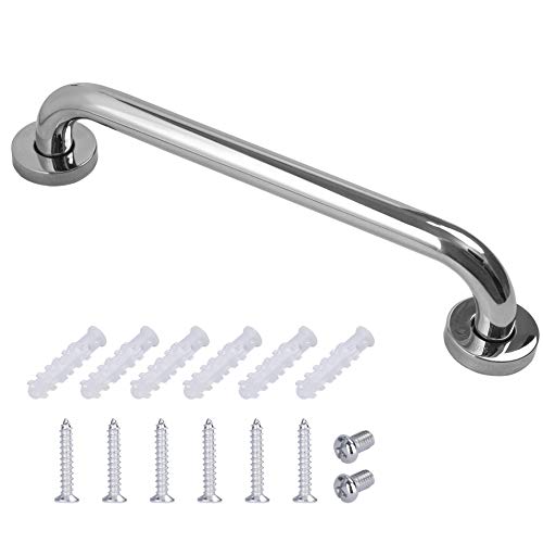 Asa de Seguridad para Baño Manija de la Ducha de Acero Inoxidable Baranda de Baño para Niños y Personas Mayores 40 cm Asa de Seguridad para Baño Manija de la Ducha de Acero Inoxidable Baranda de Baño para Niños y Personas Mayores 40 cm
