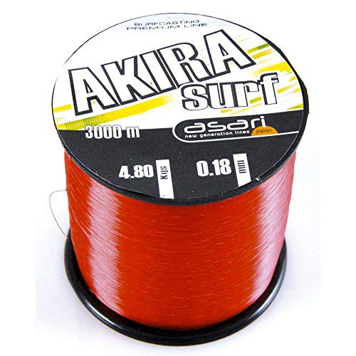 Asari - Akira Surf 3000, Color Transparente, Talla 0.200 mm