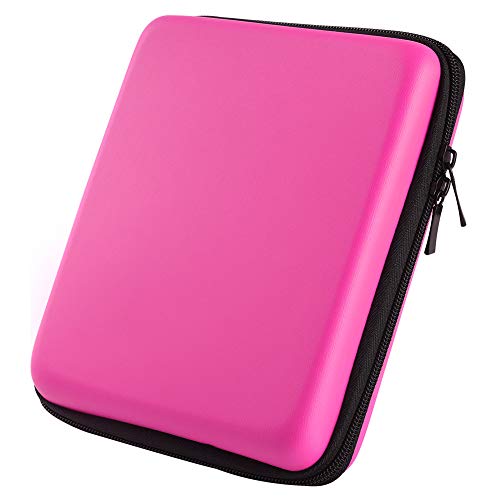 Asiv Duro EVA Protección Almacenamiento Zip Viaje Funda Soporte con Asa de Transporte para Nintendo 2DS Color de Rosa Asiv Duro EVA Protección Almacenamiento Zip Viaje Funda Soporte con Asa de Transporte para Nintendo 2DS Color de Rosa