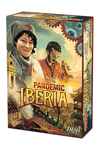 Asmodee - Pandemic Iberia Juego de mesa, multicolor, 8389, Edición Italiana
