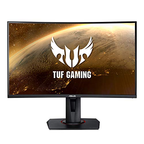 Asus TUF Gaming VG27WQ - Monitor Curvo gaming de 27" WQHD (2560x1440, 165 Hz, ELMB SYNC, Adaptive-Sync, Freesync Premium, 1 ms MPRT, DisplayHDR 400) Negro