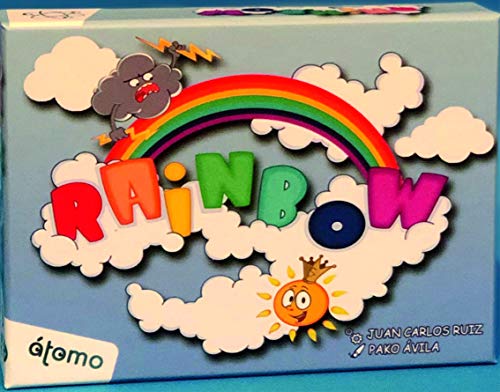 Atomo games- Arcoíris Rainbow Juego de Cartas (8437018229017)