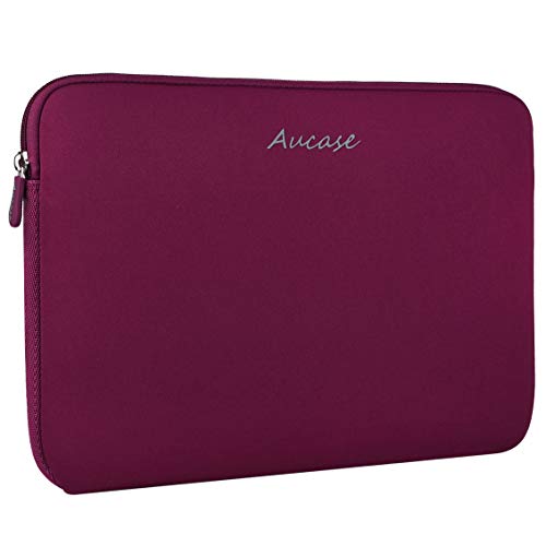 Aucase 15,6 Pulgadas Funda para Ordenadores Portátiles, Funda Protectora Neopreno para Hombre y Mujer