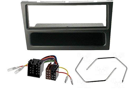 Audioproject A189 – Juego de instalación de radio de coche Opel Opel Corsa C Combo Omega B Astra G Vectra C Meriva A Agila Tigra Signum – Adaptador de radio Iso de desbloqueo, color negro Audioproject A189 – Juego de instalación de radio de coche Opel Opel Corsa C Combo Omega B Astra G Vectra C Meriva A Agila Tigra Signum – Adaptador de radio Iso de desbloqueo, color negro
