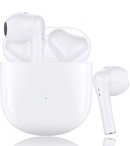 Auriculares Bluetooth inalámbricos con Bluetooth 5.0 de emparejamiento automático, auriculares con reducción de ruido en la oreja, con funda de cargador, llamadas manos libres Auriculares Bluetooth inalámbricos con Bluetooth 5.0 de emparejamiento automático, auriculares con reducción de ruido en la oreja, con funda de cargador, llamadas manos libres