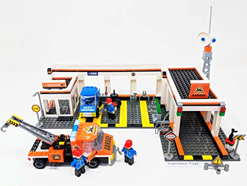 AUSINI marca ciudad garaje reparación de automóviles remolque trauck compatible bricks #25701 garaje R AUSINI marca ciudad garaje reparación de automóviles remolque trauck compatible bricks #25701 garaje R