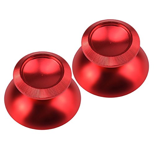 Aussel - Palillos de aluminio para PS4 Xbox (2 en 1), color rojo Aussel - Palillos de aluminio para PS4 Xbox (2 en 1), color rojo