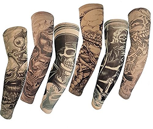 Autek Hot 2015 – Lote 6 tatuajes temporales, para brazo, alta calidad
