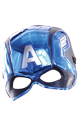 Avengers-39217 Mascara Capitan America Avengers Inf, Multicolor, Talla única (Rubie'S 39217NS) Avengers-39217 Mascara Capitan America Avengers Inf, Multicolor, Talla única (Rubie'S 39217NS)