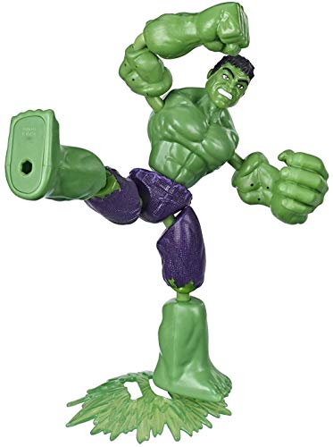 Avengers- Bend and Flex Figura Hulk 15 Cm (Hasbro E78715X0) , Color/Modelo Surtido Avengers- Bend and Flex Figura Hulk 15 Cm (Hasbro E78715X0) , Color/Modelo Surtido