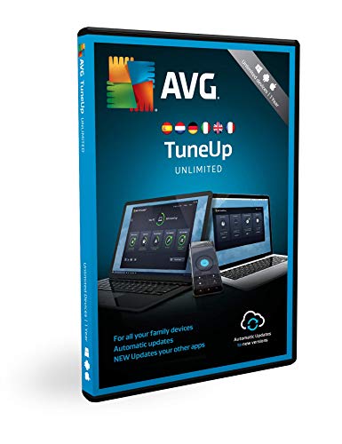 AVG TuneUp | Dispositivos Ilimitados | 1 Año | En Caja