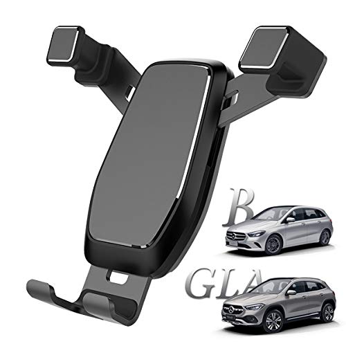 AYADA Soporte Móvil para Mercedes-Benz Clase B W247 GLA H247, Soporte Telefono Phone Holder Nueva Versión Gravedad Auto Lock Estable sin Jitter Fácil de Instalar 2020 Accesorios 180 200 220