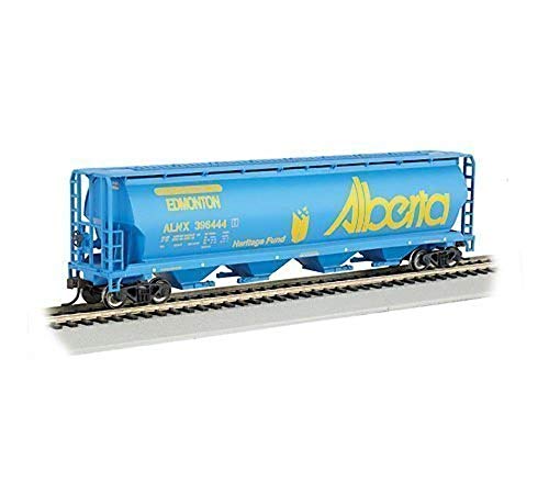 Bachmann 19138 H0 Plata Series(R) Cilíndrico Grain Hopper; Canadian Gobierno (amarillo) Bachmann 19138 H0 Plata Series(R) Cilíndrico Grain Hopper; Canadian Gobierno (amarillo)