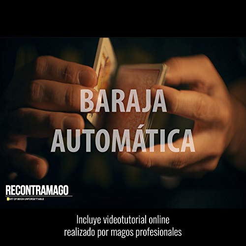 Baraja Automática - Hecha A Mano Con La Mejor Técnica Roughing Y Acceso Área Secreta Con VideoTutorial Online Por Magos Profesionales - Trucos De Magia Profesional - En 10 minutos sorprenderás amigos