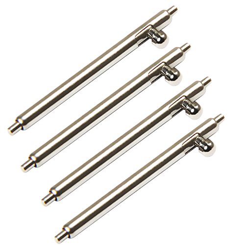 Barras de Resorte 24mmx1.8mm liberación rápida Miran pasadores con la Palanca de la Banda de Reloj especializada Barras de Resorte 24mmx1.8mm liberación rápida Miran pasadores con la Palanca de la Banda de Reloj especializada