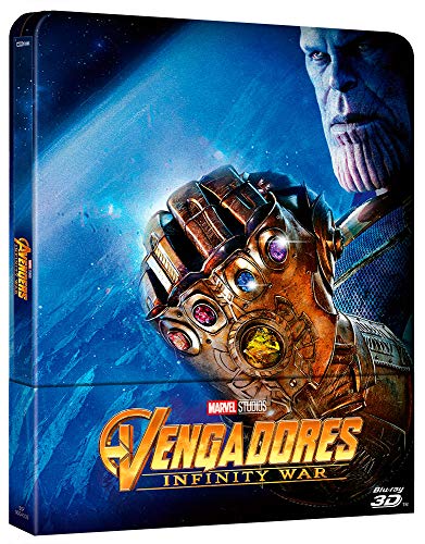 BD 3D Steelbook Vengadores Infinity War [Blu-ray]