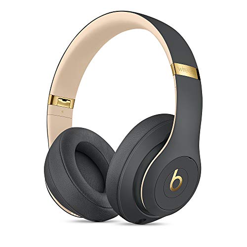 Beats Studio3 Wireless con cancelación de ruido - Auriculares supraaurales - Chip Apple W1, Bluetooth de Clase 1, cancelación activa del ruido, 22 horas de sonido ininterrumpido - Gris sombra