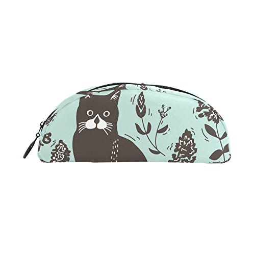 BENNIGIRY - Estuche para lápices de gato litografiado, gran capacidad, bolsa para bolígrafos, bolsa de papelería, caja con cremallera, organizador de oficina, bolsa de maquillaje de viaje BENNIGIRY - Estuche para lápices de gato litografiado, gran capacidad, bolsa para bolígrafos, bolsa de papelería, caja con cremallera, organizador de oficina, bolsa de maquillaje de viaje