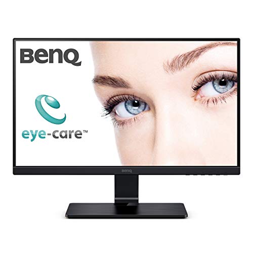 BenQ GW2475H - Monitor de 23,8" FullHD (1920x1080, IPS, 5ms, 60Hz, 2X HDMI, VGA, VESA, Flicker-Free, Low Blue Light, antireflejos) - Color Negro