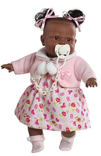 Berbesa - Alicia, muñeca Negrita llorona, 38 cm (4352) Berbesa - Alicia, muñeca Negrita llorona, 38 cm (4352)