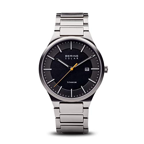 BERING Reloj Analógico para Hombre de Cuarzo con Correa en Titanio 15239-779 BERING Reloj Analógico para Hombre de Cuarzo con Correa en Titanio 15239-779