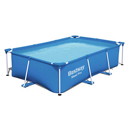 Bestway Steel Pro Piscina Desmontable Tubular Infantil, 259 x 170 x 61 cm