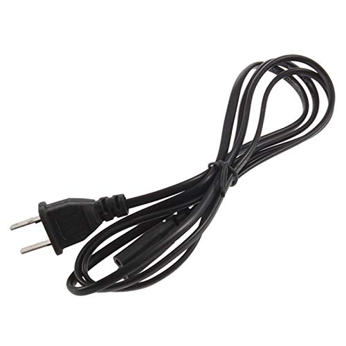 BianchiPatricia 5FT US Plug 2-Prong Port AC Power Adapter Cord Cable For VCR PS2 PS3 Slim BianchiPatricia 5FT US Plug 2-Prong Port AC Power Adapter Cord Cable For VCR PS2 PS3 Slim
