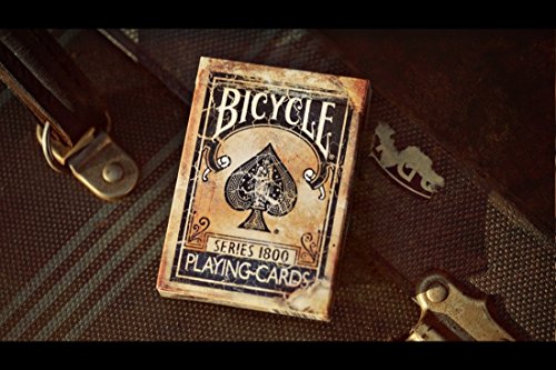 Bicicleta Vintage 1800 Serie de Naipes - Azul Bicycle Vintage 1800 Series Playing Cards - Blue