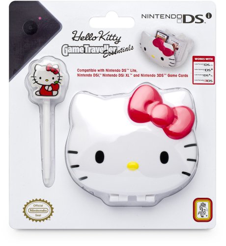 Bigben Interactive Hello Kitty HK 50 Nintendo Rosa, Blanco - Fundas para consolas portátiles (Nintendo, Rosa, Blanco, DS Lite, DSi, DSi XL, 3DS, 143 mm, 20 mm, 158 mm)