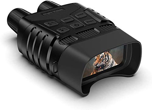 Binoculares Vision Nocturna, BOOVV Prismáticos de Digital Infrarrojos con Pantalla 2,31" TFT LCD para la Caza, Tomar Fotos y Videos HD, 7 Niveles de IR y Zoom Digital 4X con Tarjeta de Memoria de 32G Binoculares Vision Nocturna, BOOVV Prismáticos de Digital Infrarrojos con Pantalla 2,31" TFT LCD para la Caza, Tomar Fotos y Videos HD, 7 Niveles de IR y Zoom Digital 4X con Tarjeta de Memoria de 32G