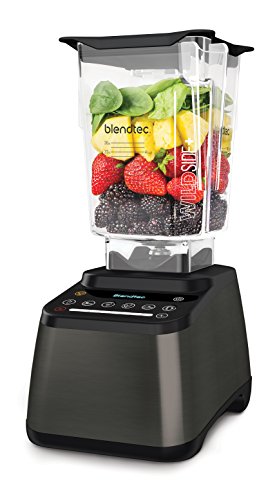 Blendtec Designer 725 Batidora- Jarra WildSide+ (2,66 L) - Fabricación de calidad profesional -Autolimpieza- 6 Ciclos pre-programados- 100 Velocidades- Diseño elegante - Color Gunmetal Blendtec Designer 725 Batidora- Jarra WildSide+ (2,66 L) - Fabricación de calidad profesional -Autolimpieza- 6 Ciclos pre-programados- 100 Velocidades- Diseño elegante - Color Gunmetal