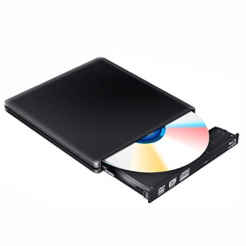 BLU Ray 4K Grabadora DVD Reproductor Externo, Portatil Unidad Externa BLU Ray DVD 3D, USB 3.0 Bluray DVD CD RW Player Compatible para Windows7/8/10,Linux,Mac Os, PC BLU Ray 4K Grabadora DVD Reproductor Externo, Portatil Unidad Externa BLU Ray DVD 3D, USB 3.0 Bluray DVD CD RW Player Compatible para Windows7/8/10,Linux,Mac Os, PC
