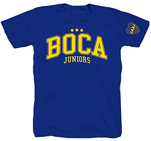 Boca Juniors Ultras Fan Ultras Group Fankurve Football Club Derby - Camiseta de manga corta, color azul azul real XL Boca Juniors Ultras Fan Ultras Group Fankurve Football Club Derby - Camiseta de manga corta, color azul azul real XL