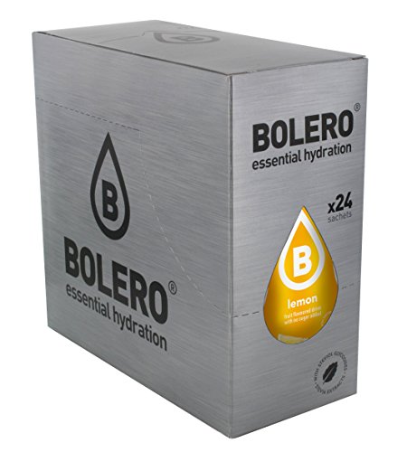 Bolero Bebida Instantánea sin Azúcar, Sabor Limón - Paquete de 24 x 9 gr - Total: 216 gr Bolero Bebida Instantánea sin Azúcar, Sabor Limón - Paquete de 24 x 9 gr - Total: 216 gr