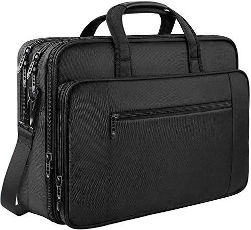 Bolsa de Ordenador portátil de 17 Pulgadas, Maletín de Negocios, Bolsa de Mensajero Grande Water Resisatant Multifuncional Bolsa de Ordenador portátil de 17 Pulgadas, Maletín de Negocios, Bolsa de Mensajero Grande Water Resisatant Multifuncional