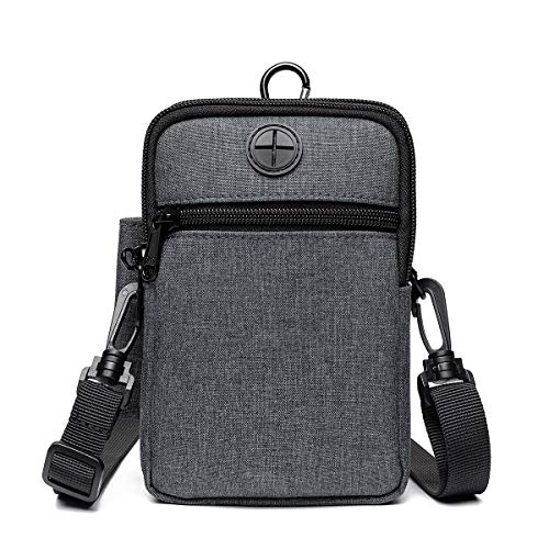 Bolso de Teléfono Móvil Mini Bandolera Impermeable, JOSEKO Mujer Niña Pequeño Bolsa de Hombro Embrague con Correa de Muñeca Portadocumentos de Cuello Multifuncional, para MAX Móvil Llave Pasaporte Bolso de Teléfono Móvil Mini Bandolera Impermeable, JOSEKO Mujer Niña Pequeño Bolsa de Hombro Embrague con Correa de Muñeca Portadocumentos de Cuello Multifuncional, para MAX Móvil Llave Pasaporte