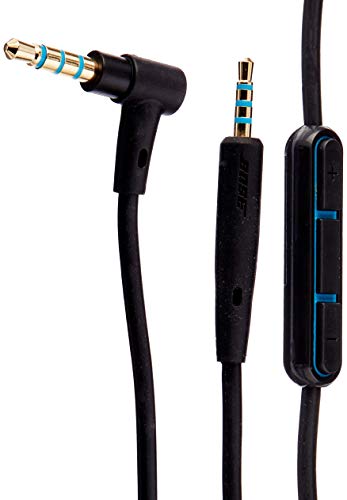 Bose® QuietComfort® 25 - Cable con micrófono y control remoto en línea para auriculares QuietComfort 25® compatible con dispositivos Samsung y Android, negro Bose® QuietComfort® 25 - Cable con micrófono y control remoto en línea para auriculares QuietComfort 25® compatible con dispositivos Samsung y Android, negro