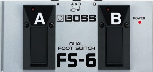 BOSS Conmutador de pedal doble FS-6