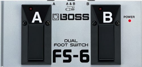 BOSS Conmutador de pedal doble FS-6 BOSS Conmutador de pedal doble FS-6