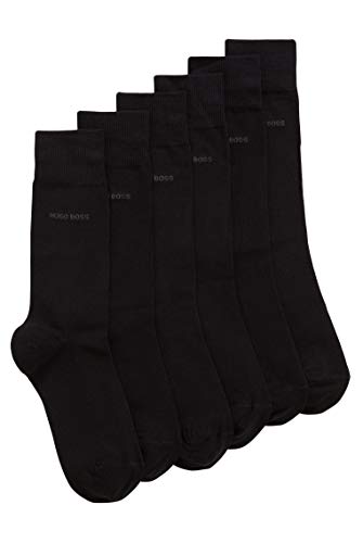BOSS RS Uni SP CC Calcetines, Negro (Black 001), 47/50 (Pack de 3) para Hombre BOSS RS Uni SP CC Calcetines, Negro (Black 001), 47/50 (Pack de 3) para Hombre