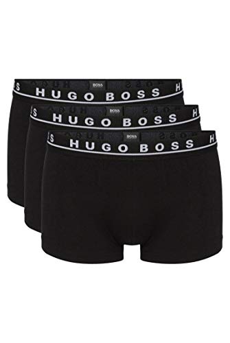 BOSS Trunk CO/EL Bóxer, Negro (Black 001), Large (Pack de 3) para Hombre BOSS Trunk CO/EL Bóxer, Negro (Black 001), Large (Pack de 3) para Hombre