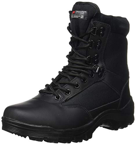 Botas Mil-Tec Tactical con cremallera YKK, para trekking, de montaña, disponible en varios modelos, color, talla 43/ UK 10 Botas Mil-Tec Tactical con cremallera YKK, para trekking, de montaña, disponible en varios modelos, color, talla 43/ UK 10