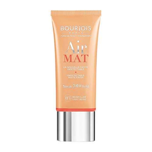 Bourjois Air Mat Fdt Base de Maquillaje Tono 03 Light Beige - 48 gr. Bourjois Air Mat Fdt Base de Maquillaje Tono 03 Light Beige - 48 gr.