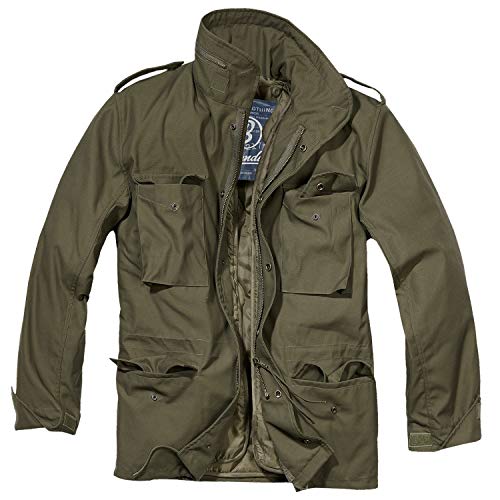 Brandit M65 Chaqueta, Hombre, Oliva M Brandit M65 Chaqueta, Hombre, Oliva M