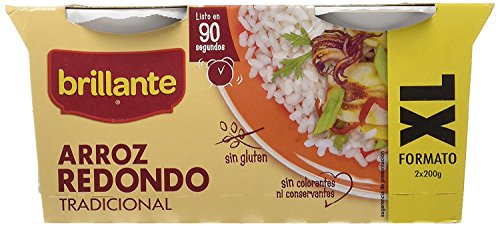Brillante Arroz Redondo - Pack de 16 vasitos X 200 Gr - Total 3200 Gr Brillante Arroz Redondo - Pack de 16 vasitos X 200 Gr - Total 3200 Gr