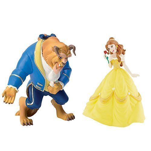 BULLYLAND DISNEY LA BONITO Y DAS BIEST FIGURAS - Bella y la Biest - Ideal Para Decoración de la torta BULLYLAND DISNEY LA BONITO Y DAS BIEST FIGURAS - Bella y la Biest - Ideal Para Decoración de la torta