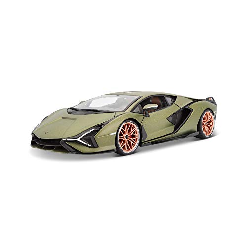 Burago Lamborghini Sián FKP 37 en Escala 1/18 en Verde (Bburago 18-11046G) Burago Lamborghini Sián FKP 37 en Escala 1/18 en Verde (Bburago 18-11046G)