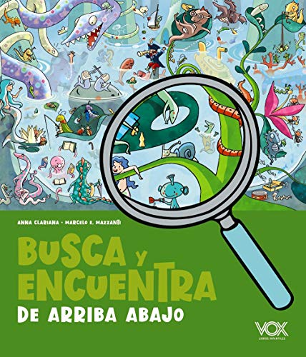 Busca y encuentra de arriba abajo (VOX - Infantil / Juvenil - Castellano - A partir de 5/6 años - Juguemos a...)