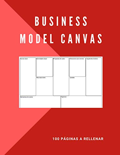 Business Model Canvas, 100 páginas a rellenar: Ideal para llenar el modelo de negocio canvas. | Cuaderno para construir su modelo de negocio a partir ... Para elaborar una estrategia de desarrollo